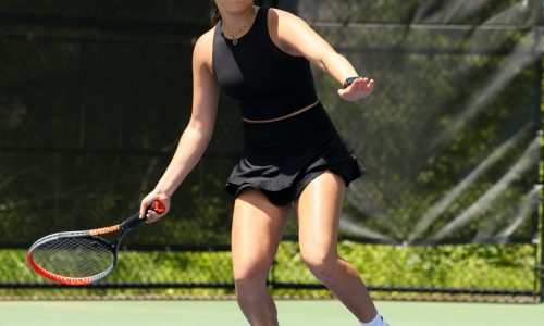 Girls Individual tennis: Hard-fought matches provide prep for state tourney