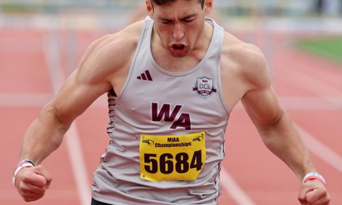 Division 1 state track: Westford Academy’s Ryan Kyle shatters state hurdles record