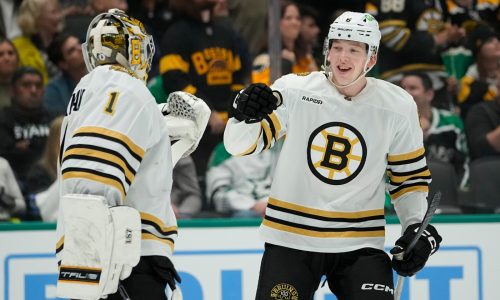Bruins ink Mason Lohrei to two-year extension