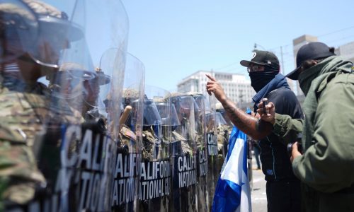 Protests intensify in Los Angeles