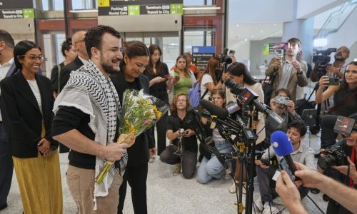 Mahmoud Khalil vows to continue protesting Israel and the war in Gaza after release from detention