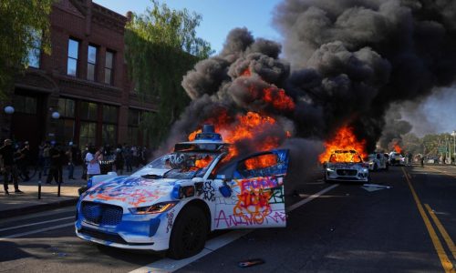 Protests intensify in Los Angeles after Trump deploys hundreds of National Guard troops