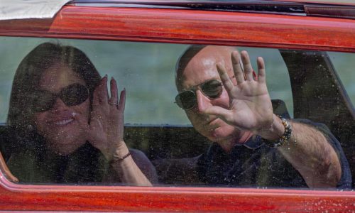 Photos from Venice ahead of Jeff Bezos and Lauren Sánchez’s wedding