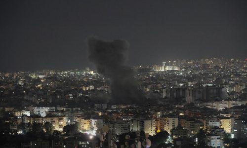 Israel strikes Beirut’s suburbs to target what it says is Hezbollah drone production