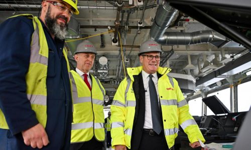 Britain is getting a defense boost aimed at sending a message to Moscow, and to Trump