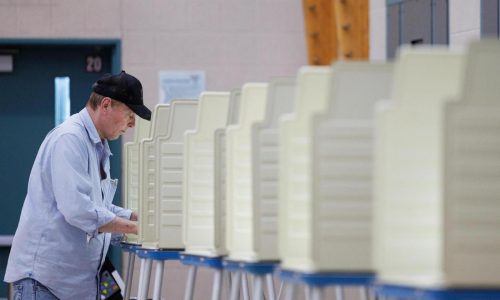 Federal vs. state power at issue in a hearing over Trump’s election overhaul executive order