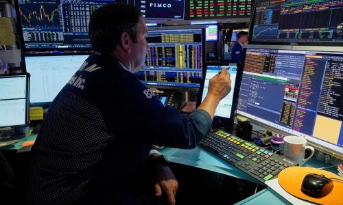 Wall Street’s rally eases off the accelerator following discouraging updates on the economy