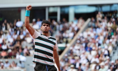 AP PHOTOS: Alcaraz beats Sinner in stunning comeback in French Open final