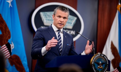 Watch Live: Pentagon briefing on leaked report about Iran strikes