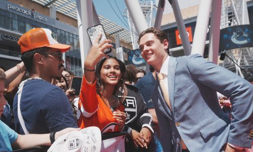 Bruins pick BC’s James Hagens with No. 7 pick