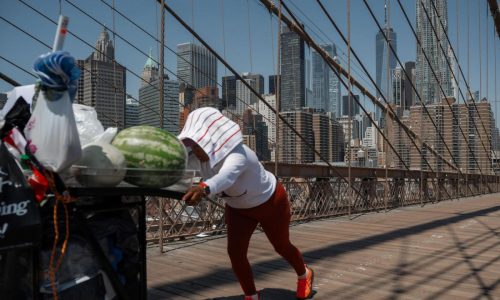 Temperature in New York City reaches 100 degrees as eastern US swelters under extreme heat wave