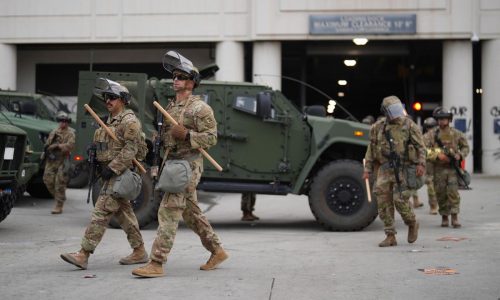 National Guard troops arrive in Los Angeles on Trump’s orders to quell immigration protests