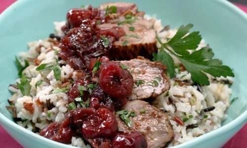 Cherries are in season; make relish for grilled meat