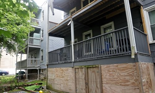 Porch collapses in Dorchester home, 9 sent to hospital