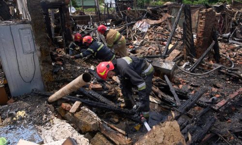 Russian strike kills 5 in Ukraine, including a 1-year-old, hours after Trump-Putin call