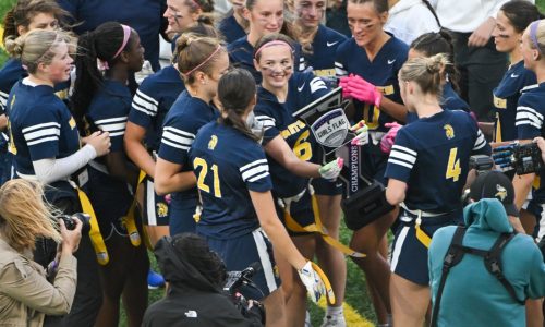 Mahtomedi wins state championship as trailblazers in girls flag football