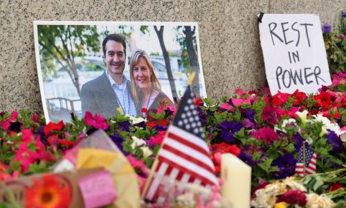 Rep. Melissa Hortman and Mark Hortman to lie in state with their dog, Gilbert, on Friday