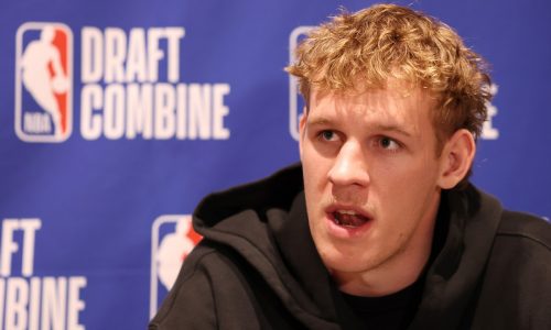 Timberwolves trade back, draft Australian C Rocco Zikarsky