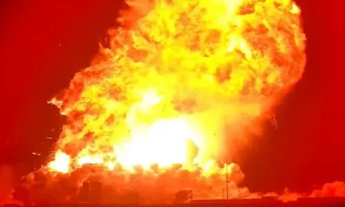 SpaceX Says No One Injured After Starship Explosion in Texas