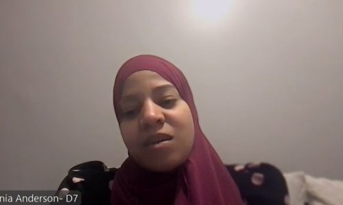 Convicted Boston City Councilor Tania Fernandes Anderson prays to avoid time in jail