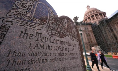 Faith leaders and families sue to block Texas’ new Ten Commandments in schools law