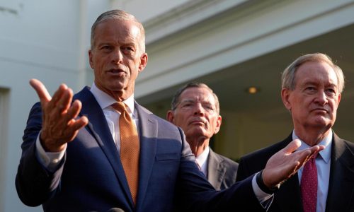 Thune’s first big test as Senate leader has arrived with Trump’s tax bill