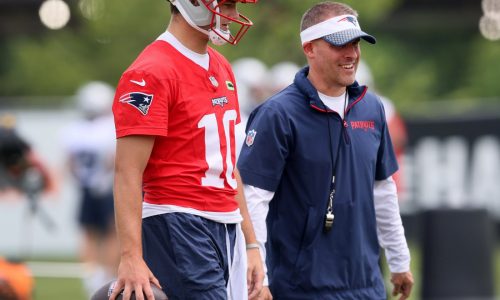 Too much pressure? Patriots OC Josh McDaniels not worried about Drake Maye