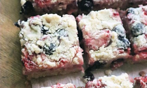 Recipe: Summer berry bars with lemon glaze are easier than pie