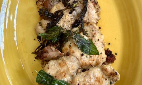 Chicken thighs a quick, easy supper