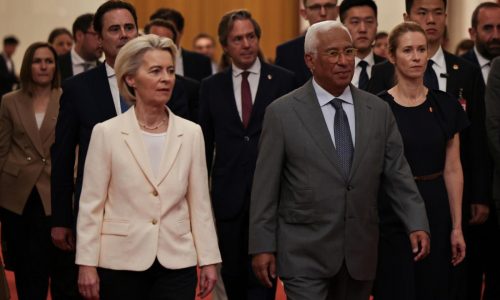 Europe and China agree to take action on climate change and nothing else in tense Beijing summit