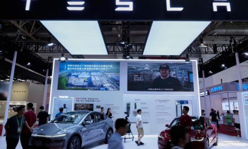 Tesla shares sink as Musk says it could face some ‘rough quarters’ ahead