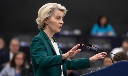EU chief Ursula von der Leyen comfortably survives a confidence vote