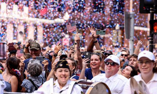 ‘I absolutely love it’: Boston July 4th celebrations bring out revelers early and often