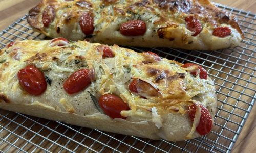 Focaccina is a perfect beach picnic food