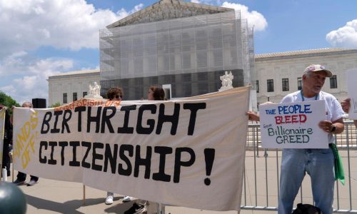 Federal judge says she would block Trump’s birthright citizenship order nationwide