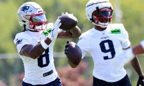 Stefon Diggs, DeMario Douglas leading Patriots receivers early at training camp