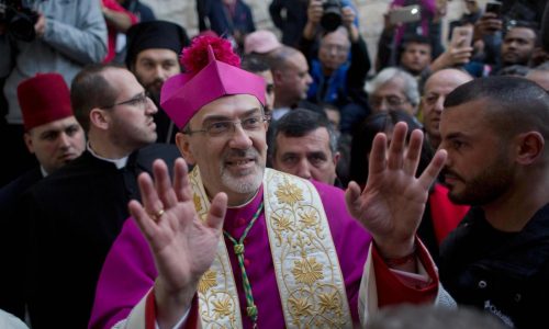 Christian patriarchs make rare visit to Gaza after deadly Israeli strike on church