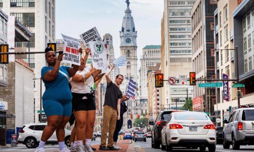 Thousands of city workers go on strike in Philadelphia, affecting trash pickup, pools and 911 calls