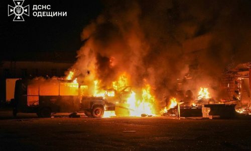 Russia fires over 100 drones at Ukraine as Kremlin dismisses transport chief after travel chaos