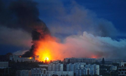 Russian missiles hit a Ukrainian army training ground, killing at least 3 soldiers