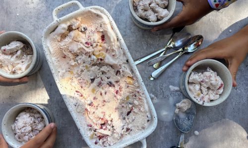 Quick Cook: How to make Cherry Almond Ice Cream at home