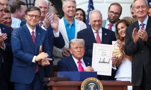 Trump Signs ‘Big, Beautiful Bill’ Into Law During July 4 Celebration