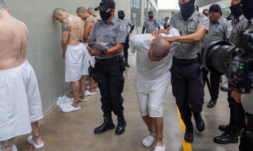 Migrants deported from US to Salvadoran prison remain under US control, Salvadoran officials tell UN