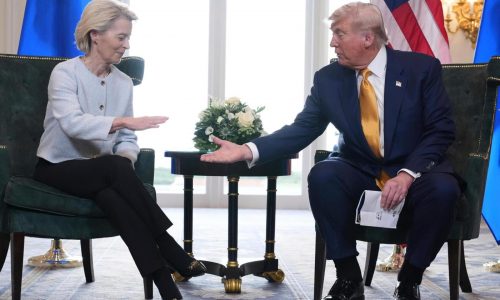 European Union assumes it faces 15% tariffs in the US from Friday. But a key text still isn’t ready