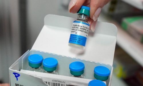 US childhood vaccination rates fall again as exemptions set another record
