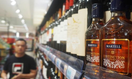 China levels major tariffs on European brandy amid tensions with US allies