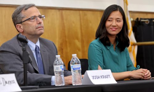 Boston Mayor Michelle Wu holds 30-point lead over Josh Kraft, new poll finds