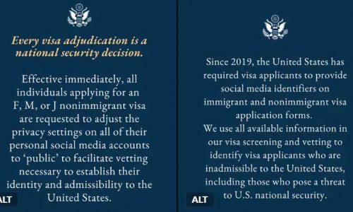 New US visa rules will force foreign students to unlock social media profiles