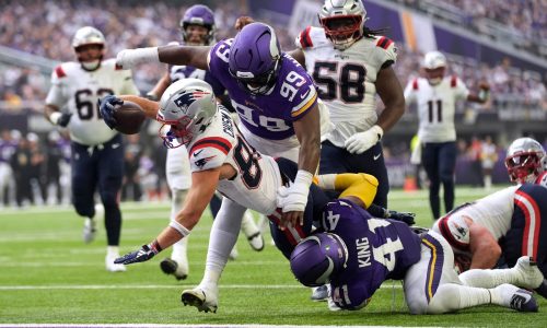 Patriots’ Efton Chism showing ‘great example’ of Mike Vrabel lesson