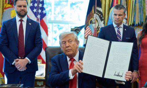 Trump signs executive orders aimed at ending cashless bail